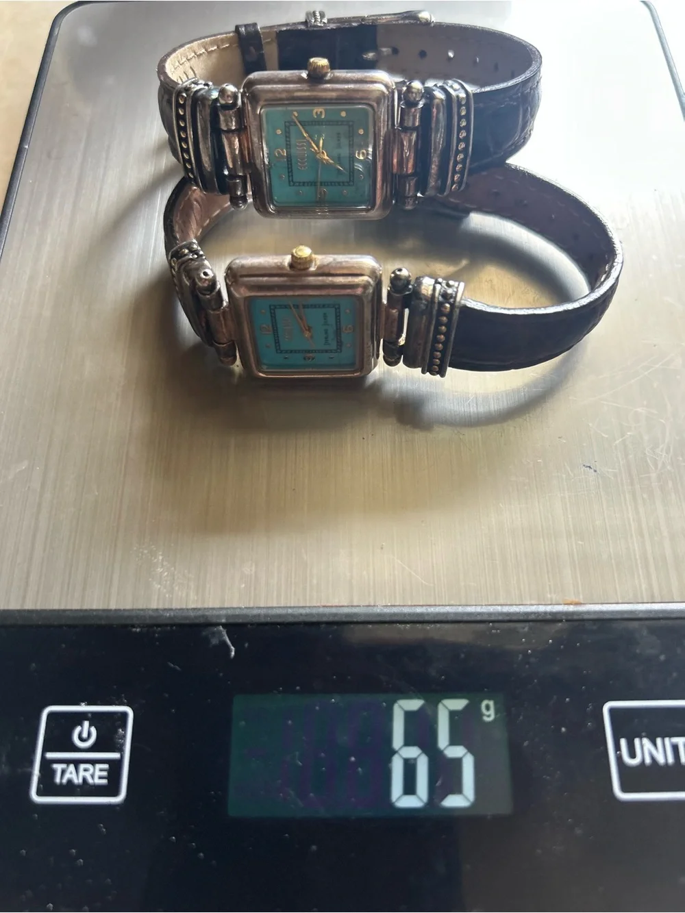 2x Ecclissi Sterling Silver Watches .925